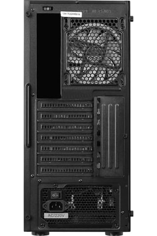 X-racer Temperli Camlı 600w Psu Bilgisayar Kasası 4x12cm Rgb Fan Mid-tower Gaming Oyuncu Kasası