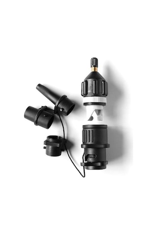 Flybuy Üstün Performanslı Paddleboard Hava Düğmesi Kiti Çok Fonksiyonlu Şişirme Pompası Adaptör Seti Şişme Bot Hava Valf Adaptörü Stand Up Paddle Board'lar, Kayaklar, Sörf Tahtaları, Şişme Bot Hava Yastığı İçin