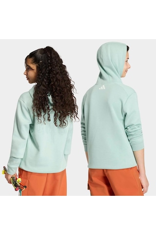 Adidas Minecraft Terrex Çocuk Yeşil Sweatshirt Kv6480