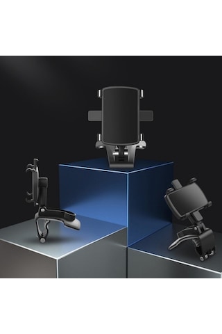 Agoodshop By-965 Araba Panosu Navigasyon Telefon Tutacağı - Siyah