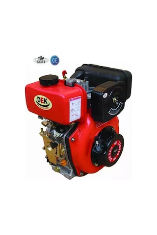 Dizel Motor-Dek 220 CC-5HP-170-Kamalı Krank 19mm-Marşlı Şarjlı