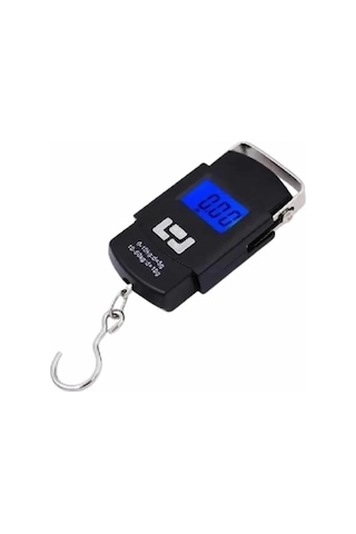 Dijital El Kantarı 50 Kg Hassas Lcd Ekranlı Bagaj Tartısı