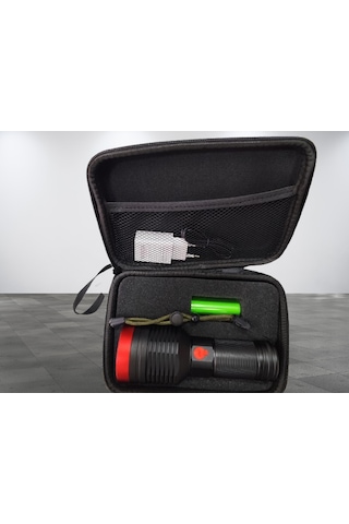 Wıson Ws-10500 70w 7000 Lümen Zoomlu Profesyonel El Feneri Siyah