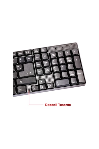 Elba EK-020 USB Siyah Türkçe Standart F Klavye