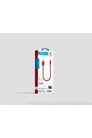 Ttec AlumiCable Type-C Kablo Kırmızı 30cm - 2DK26K