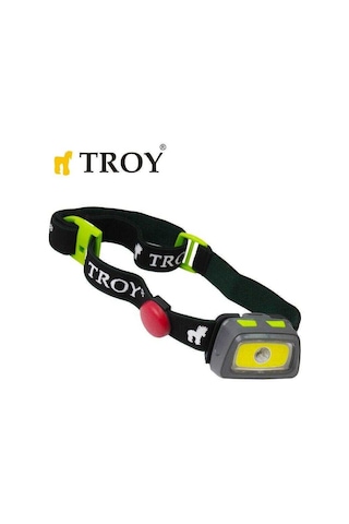 Troy 28202 Cob Led Kafa Lambası 3 Renkli Gri