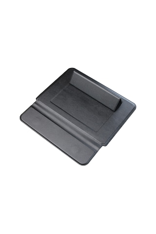 Cbtx Deri Su Geçirmez 13.3" MacBook Air Laptop Çantası Taşıma Kılıfı Siyah