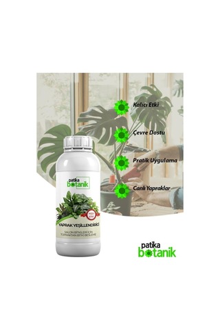 500 Ml Yaprak Yeşillendirici - Süs Bitkileri İçin- Topraktan