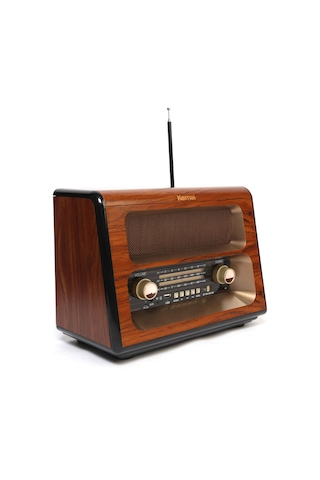 Kemai Md-1910Bt Retro Nostaljik Radyo Bluetooth Hoparlör Fm Usb