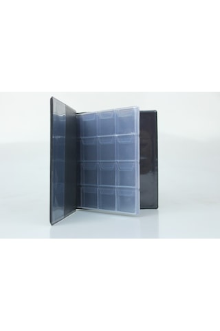 Lion Marka Madeni Para Albümü 10 Sayfa - 120 Cepli Bordo