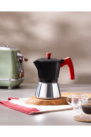 Carla Moka Pot - Çelik - 300 Ml