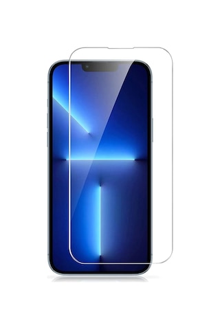 Apple Uyumlu iPhone 13 Pro Max  Premium Ekran Koruyucu 9h Sert Temperli Kırılmaz Cam Koruma Şeffaf