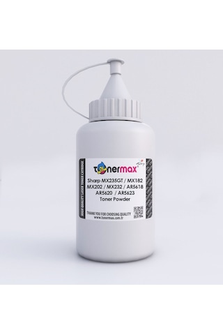 Sharp Mx235Gt Toner Tozu 250Gr./ Mx182 / Mx202 / Mx232 / Ar5618 /