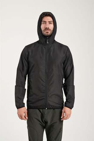 Exuma Erkek Siyah Yağmurluk 1311002-siyah Siyah