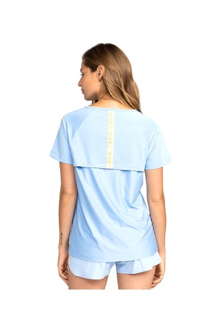 Roxy Bold Moves Kadın Mavi Günlük Stil T-shirt Erjkt04112-bhg0 Mavi