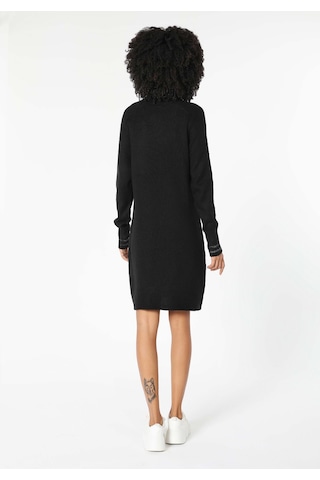 Colins Regular Fit Düz Kadın Siyah Uzun Kol Elbise Cl1061449 Q1.v1 Blk Siyah