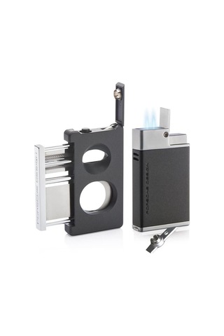 Porsche Design Puro Çakmak Ve Kesici Seti Gray P3631/26