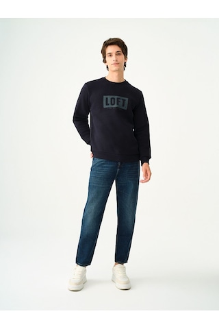 LOFT Regular Fit Erkek Sweatshirt Lf2038243 Q1.v1 Lacivert