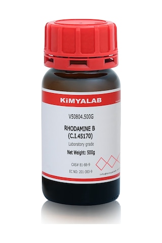 Kimyalab Rodamin B Rhodamine B C.I.Basic Violet 10 500 G