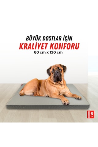 Xpermate Patiminder Köpek Yatağı Büyük Irk Köpek Yatağı 80 x 120 CM