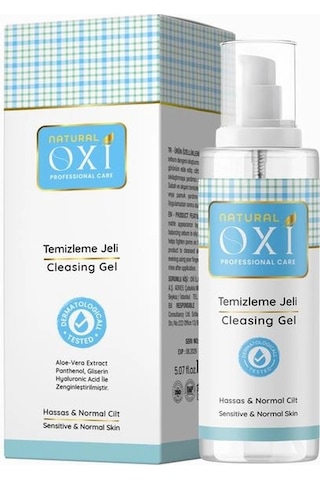 Oxi Natural Canlandırıcı Temizleme Jeli 150 Ml. Hassas & Normal Ciltler