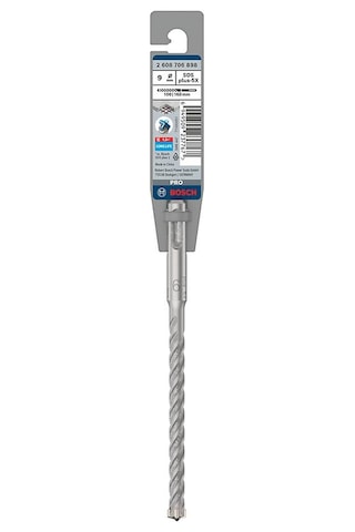 Bosch 1x Pro Sds Plus-5x Kırıcı Delici Delme Ucu Donatılı Beton, Beton, Ø 9,00 Mm, Professional Aksesuar Kırıcı Delici