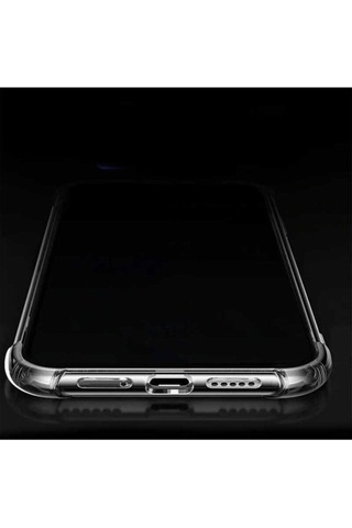 Huawei P40 Pro Kılıf Zore Nitro Anti Shock Silikon Renksiz