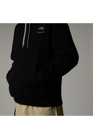 The North Face Coordinates Relaxed Erkek Kapüşonlu Sweatshirt-32313 siyah