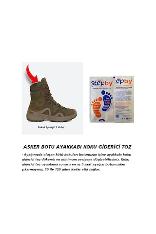 Active Team BG184.MLAsker Bot Seti Tabanlık 2x Vatka Koku Önleyici Toz