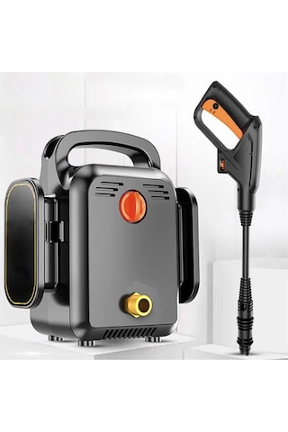 Powermaster Pm-24688 Pratik Yüksek Basınçlı Araç Yıkama Makinesi 13 Litre 80 Bar 30.000mah 350 Watt