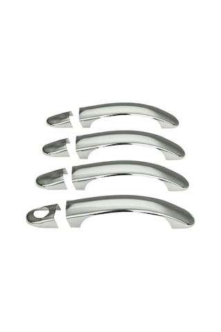 Volkswagen Jetta Uyumlu 2011-2018 Krom Kapı Kolu 4 Kapı Paslanmaz Çelik