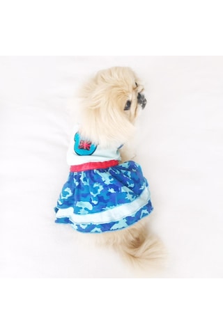 Kemique Teddy Figürlü Köpek Elbisesi