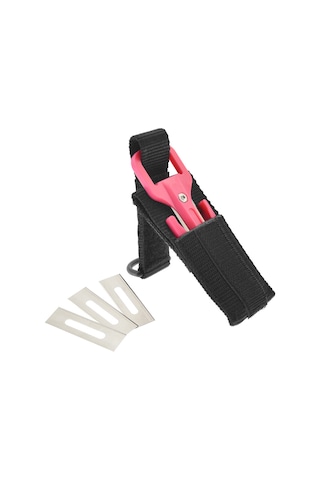 Neevoyu Su Altı Dalış Kesici, Nylon Gövde Ve Paslanmaz Çelik Bıçaklı, Taşınabilir Kurtarma Aleti, Kf-963 Pembe Renk Pembe