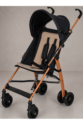 Chubby Baby Baston Bebek Arabası Ergonomik 5 Nokta Emniyet Kemerli