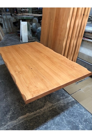Bintaşmobilya Naturel Kütük Masa Üstü-140X80.Cm