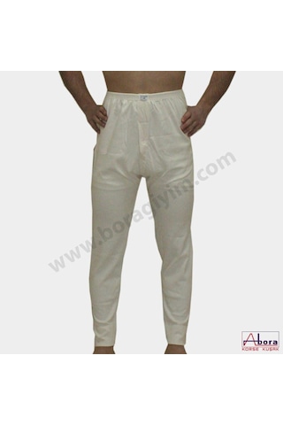 Ceylanoğlu %100 Pamuk Krem Don - Alt Içlik - Interlok - Pamuk