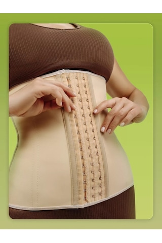 Mistirik Tvigoso Göbek  Toparlayıcı 4 Aşamalı Askısız Latex Ten Renk