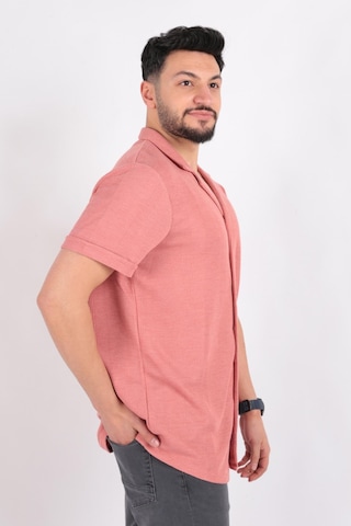 Cazador 2000 Erkek Kısa Kol Gömlek 24YCEEO02000-R0623 Gülkurusu