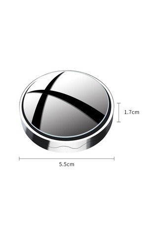 Wezone Araç Geri Görüş Ayna Seti: Süper Tutuculu 360 Ayarabilir Geniş Açı, Kör Nokta Gözlem, Siyah 2 Adet