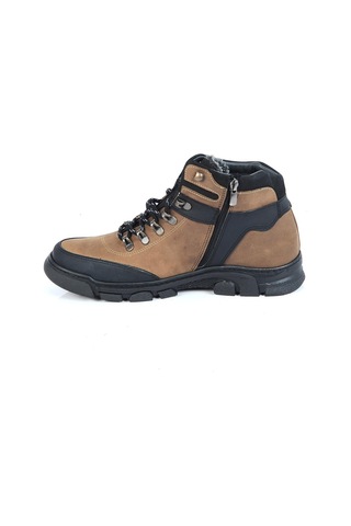 Tardelli 3673 Kaçuk Kürklü Erkek Deri Bot 001