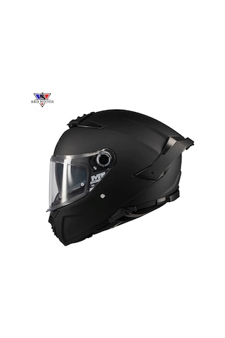 Mt Helmets Thunder 4 Sv Pure A1 Mat Siyah Kapalı Kask