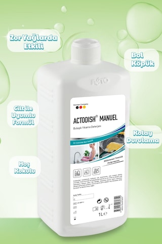 Actodish Manuel Bulaşık Deterjanı 1 L