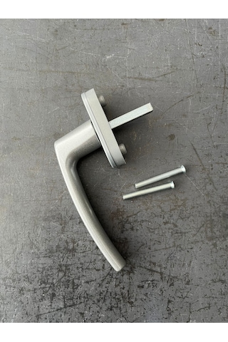 Alüminyum Pvc Pencere Kolu Gri 3 Adet