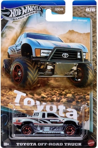 Hot Wheels Temalı Arabalar Özel Seri Toyota Off Road Truck Gdg44-jcb75 Resimdeki Renk