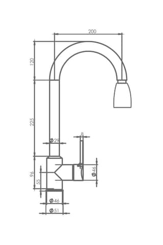 Eviye Bataryası Spiralli Dik Boru Krom