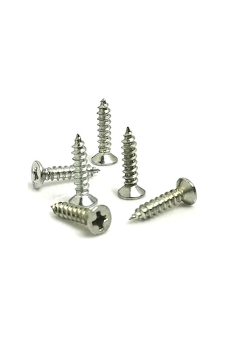 Klips, Menteşe, Ayak, Ysb Sac Vidası - 2,9x9,5mm Nikel, 100 Adet
