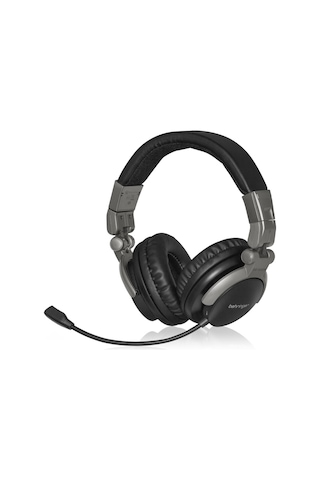 Behringer  BB-560M Yüksek Kaliteli Mikrofonlu Profesyonel Bluetooth Referans Stüdyo & DJ Kulaklık - Siyah/Gümüş