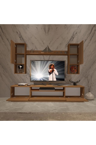 Decoraktiv Trendstyle 5das Mdf Tv Ünitesi Tv Sehpası Ceviz