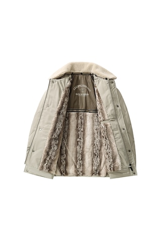 Yakalı Kalın Sıcak Erkek Ceket Koyu Mavi