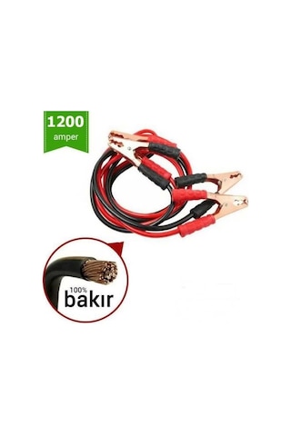 Akü Takviye Kablosu 1200 Amper Taşıma Çantalı Lisinya St